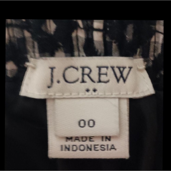 J.Crew Embroidered Sidewalk Skirt in Gingham SKUW117 - Picture 5 of 6